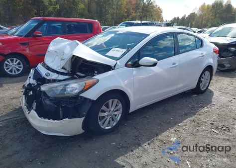 2015 Kia Forte Lx из США, поврежденный, VIN KNAFX4A65F5345047